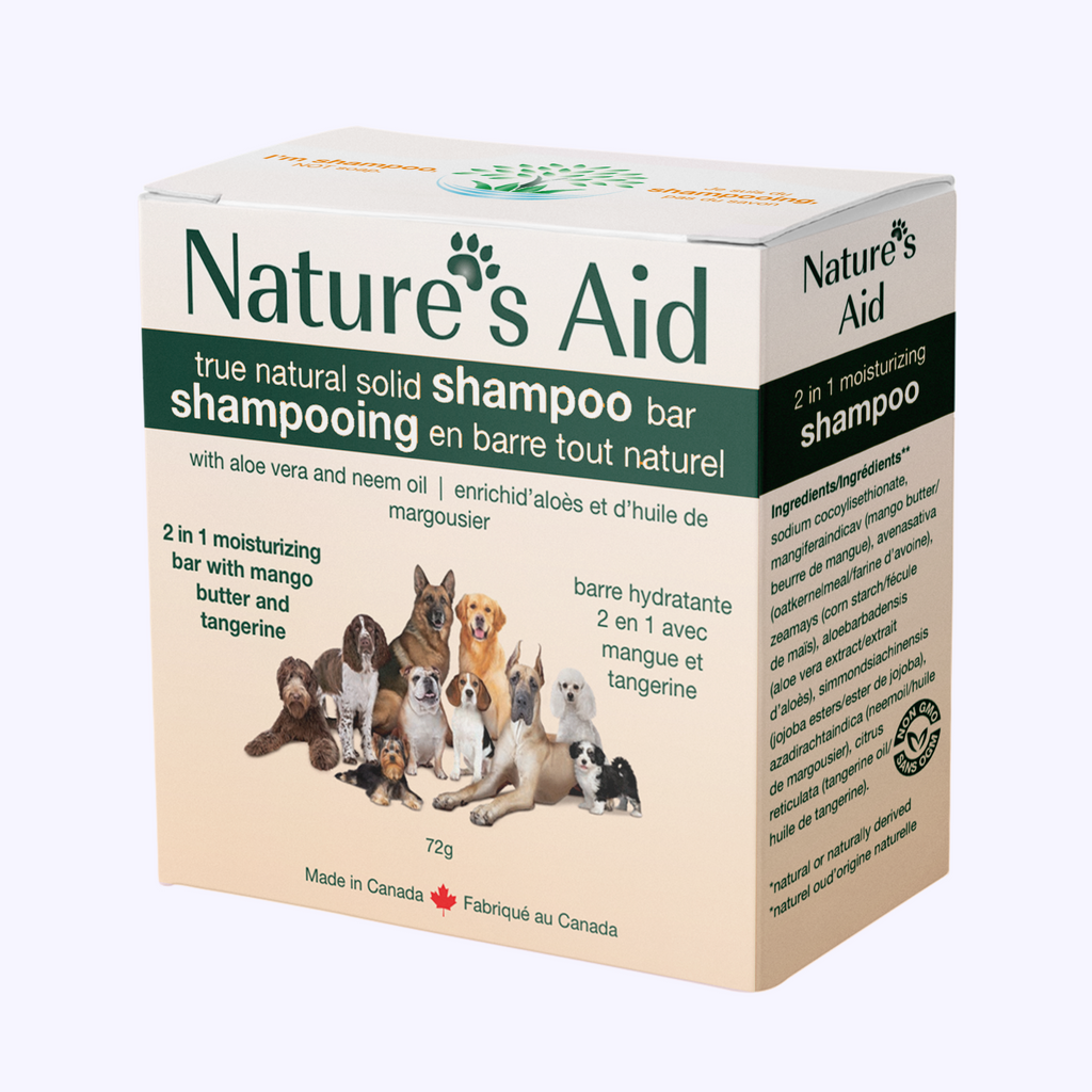 True Natural Solid Shampoo Bars for Pets